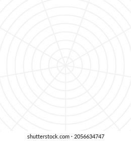 Fondo del vector del círculo. Círculo negro. Símbolo de círculo. Túnel abstracto. Fondo del radar. Fondo blanco.