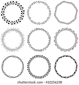 circle vector brushes