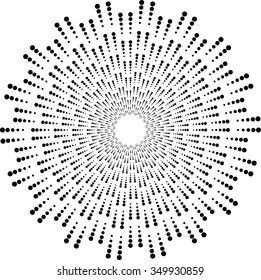 Circle Vector Dots Logo