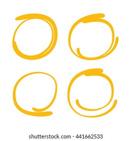 circle vector highlighter elements