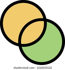 Circle  Vector Icon which is suitable for commercial work and easily modify or edit it

