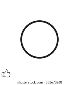 circle, vector illustration EPS 10