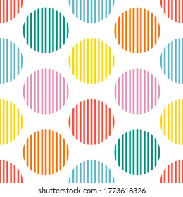 Ilustración del vector de círculo. Pega los colores. Bueno para imprimir, textil, papel.