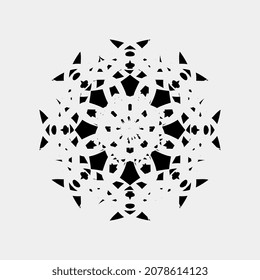 circle vector illustration for wall decoration is very neat and simple