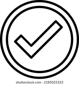 Diseño de iconos de línea de vector circular