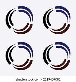 Design des Circle Vektorlogos 