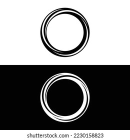 Circle vector logo template design . icon logo .
