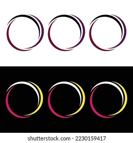 Circle Vektor Logo Vorlage Design .Symbol Logo.