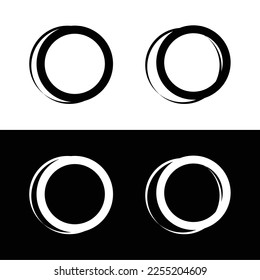 Circle vector logo template design  . Circle icon 