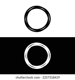 Circle vector logo template design .Circle icon 