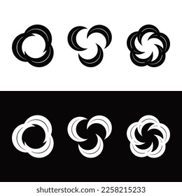 Circle vector logo template design . Circle icon 