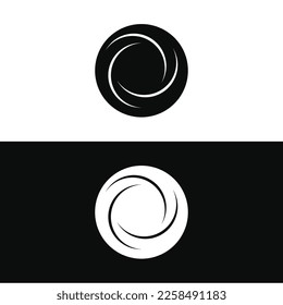 Circle vector logo template design . Circle icon 
