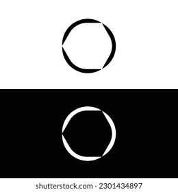 Circle vector logo template design . Circle illustration 