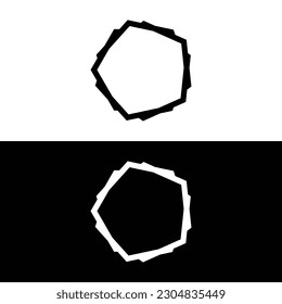 Circle vector logo template design . Circle icon 