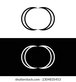 Circle vector logo template design . Circle icon 