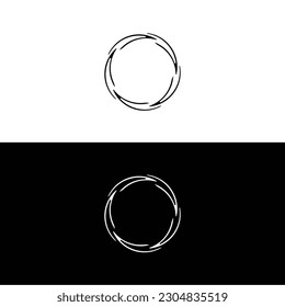 Circle vector logo template design . Circle icon 