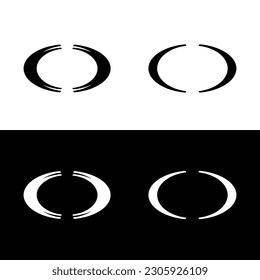 Circle vector logo template design  