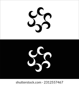 Circle vector logo template design . Circle icon illustration  