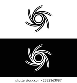 Circle vector logo template design . Circle icon illustration  