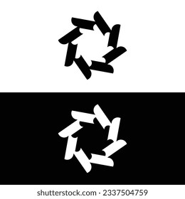 Circle vector logo template design 