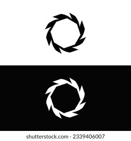 Circle vector logo template design 