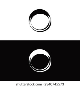 Circle vector logo template design . Circle icon illustration  