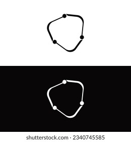 Circle vector logo template design . Circle icon illustration  