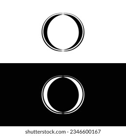 Circle vector logo template design . Circle icon illustration  
