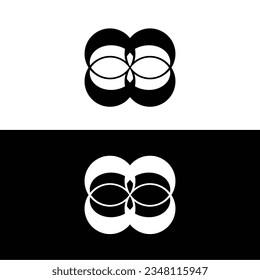 Circle vector logo  template design  . Circle icon design  