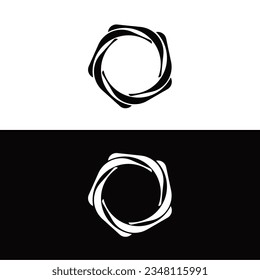 Circle vector logo  template design  . Circle icon design  