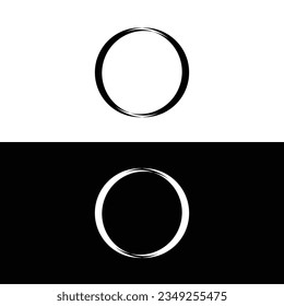 Circle vector logo template design . icon logo.