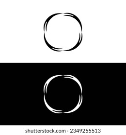 Circle vector logo template design . icon logo.