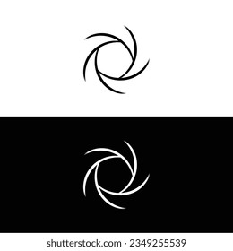 Circle vector logo template design . icon logo.