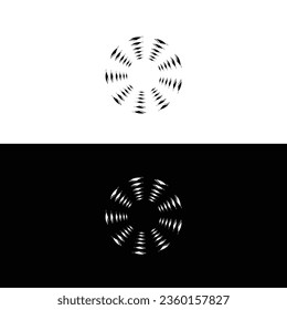 Circle vector logo template design . Circle icon illustration 