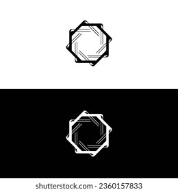 Circle vector logo template design . Circle icon illustration 