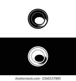 Circle vector logo template design . Circle icon illustration 