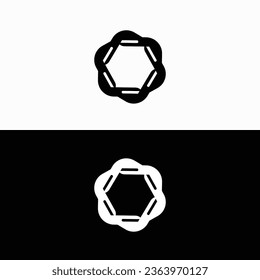 Circle vector logo template design . Circle icon illustration	