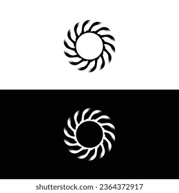 Circle vector logo template design . Circle icon illustration	
