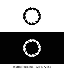 Circle vector logo template design . Circle icon illustration	