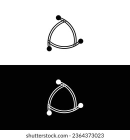Circle vector logo template design . Circle icon illustration	