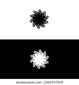 Circle vector logo template design . Circle icon illustration