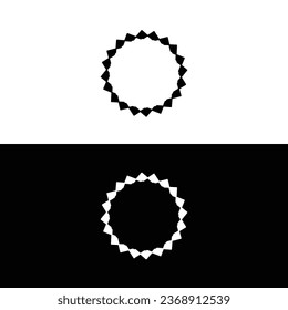 Circle vector logo template design	