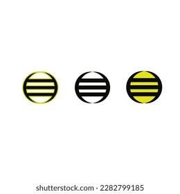 Circle vector logo template illustration