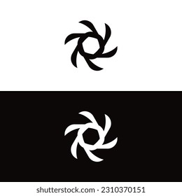 Circle vector logo template illustration . Circle icon logo  