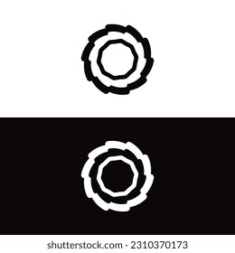 Vektorgrafik-Logo-Vorlage für den Kreis. Logo des Circle Icon  