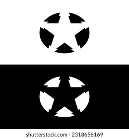 Circle vector logo template illustration . Circle icon design 