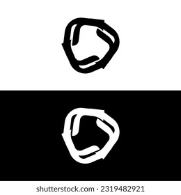 Ilustración de la plantilla de logotipo del vector de círculo  