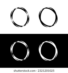 Circle vector logo template illustration . Circle icon logo 