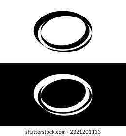 Circle vector logo template illustration . Circle icon logo 