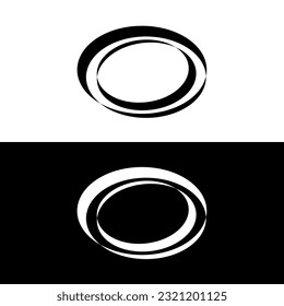 Vektorgrafik-Logo-Vorlage für den Kreis. Logo des Circle Icon 